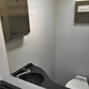 Affordable 2-Station VIP Restroom Trailers in Rancho Cordova, offering comfort and value for events