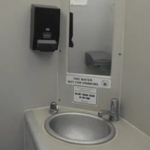 Stylish 2-Station VIP Restroom Trailer in Rancho Cordova, CA designed for guest comfort at events
