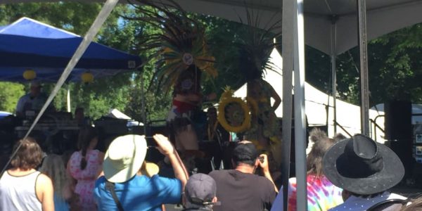 People at UC Davis Festival in Rancho Cordova, CA