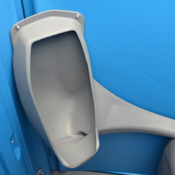 Urinal Unit With Blue Wall in Rancho Cordoba, CA