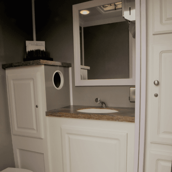 Interior and Sink at Luxury Trailers in Rancho Cordoba, CA