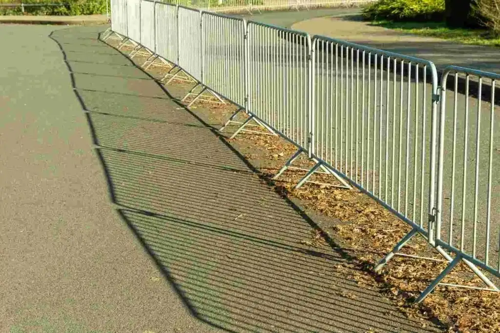 Event barricade rentals for crowd control and safety in Rancho Cordova, CA